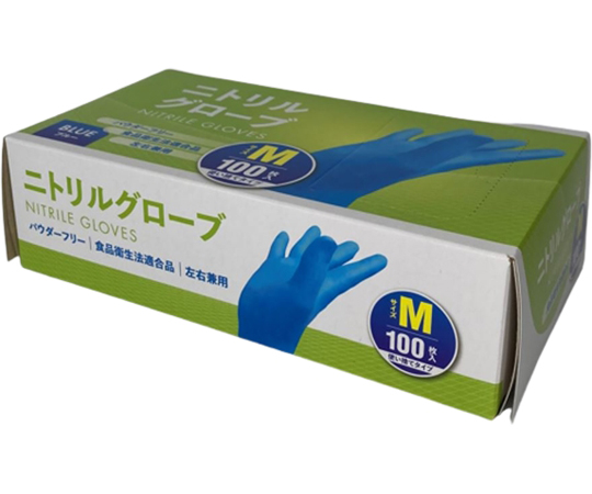 ニトリルグローブ M 100枚入画像