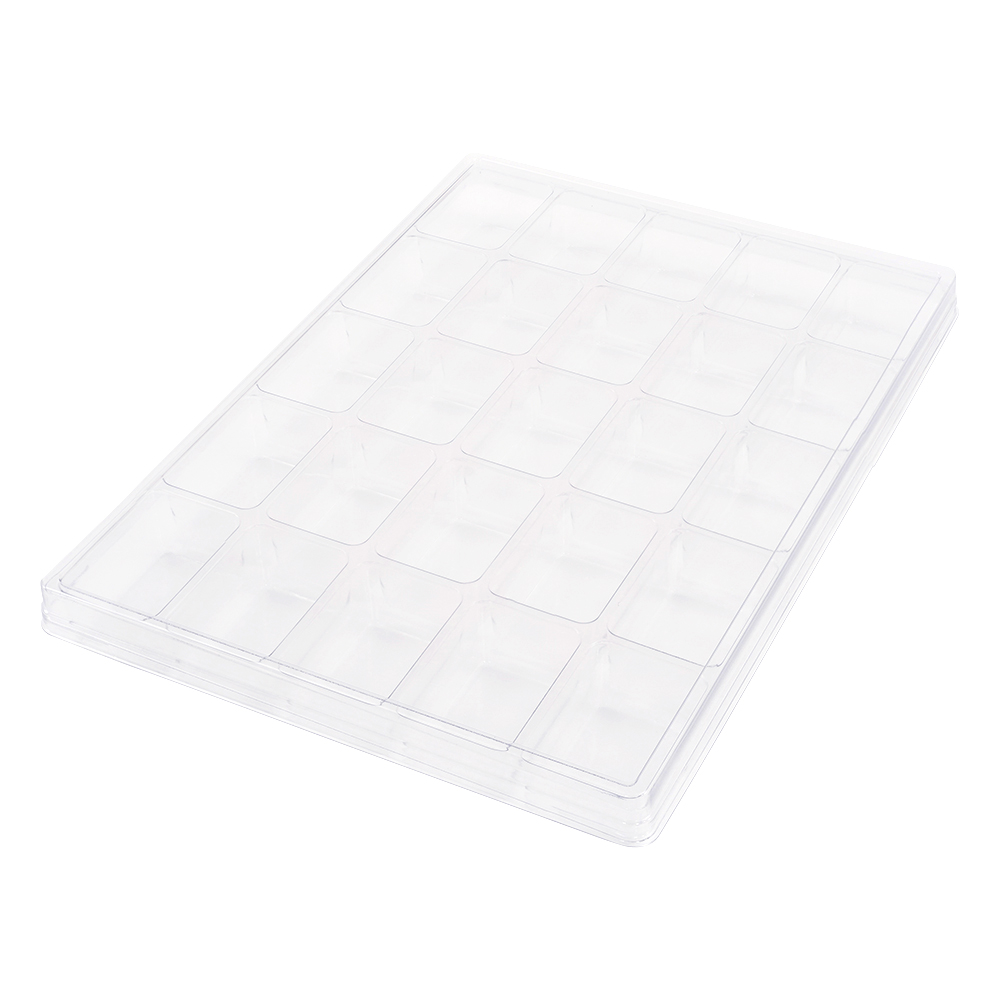 サンプル保管トレー　5枚入　210×297×25mm　5×5マス画像