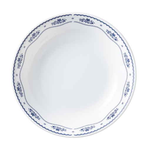 プレート 深皿 21.5cm CORELLE コレール 強化ガラス フレンチドイリー画像