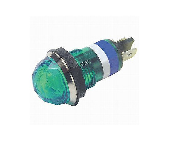 ネオンブラケット　ダイヤカット型　AC100V～125V　緑