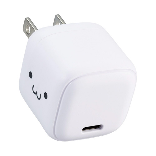 ＵＳＢ充電器　ＴｙｐｅＣ　小型　軽量　しろちゃん