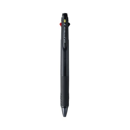 ジェットストリーム3色　0.38mm　透明ブラック