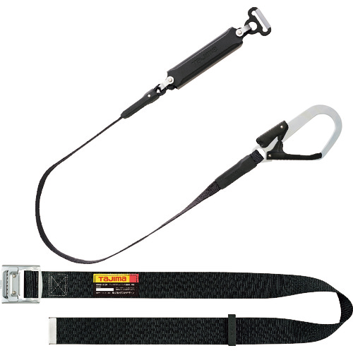 胴ﾍﾞﾙﾄ ｽﾁｰﾙ M 黒 平ﾛｰﾌﾟ A環L1ｾｯﾄ 1ｾｯﾄ画像