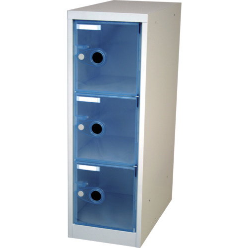 ｽｹﾙﾄﾝﾛｯｶｰ 1列×3段 ﾌﾞﾙｰ 1台