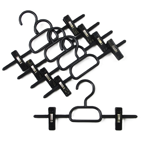 ﾎﾞﾄﾑﾊﾝｶﾞｰ ﾌﾞﾗｯｸ 1ﾊﾟｯｸ(5本)