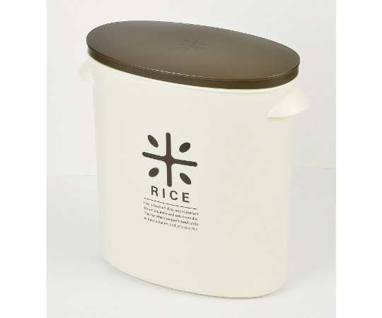 RICE　お米袋のままストック5kg用　ブラウン