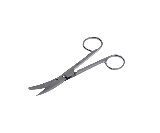 外科剪刀　片尖ハズシ　曲画像