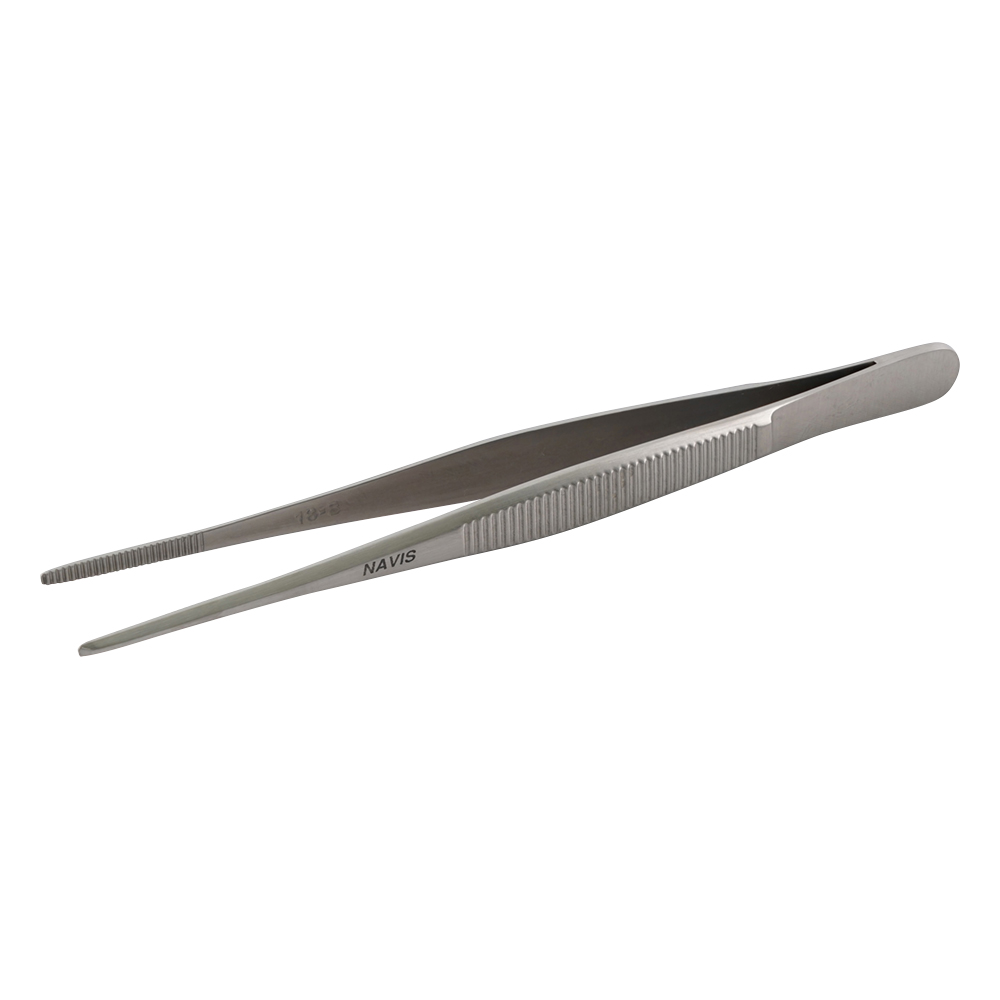 外科ピンセット 細筋無鈎 130mm