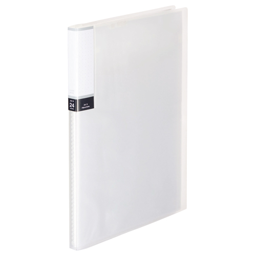 ｸﾘｱﾌﾞｯｸ(透明表紙) A4ﾀﾃ 24ﾎﾟｹｯﾄ 背幅15mm ｸﾘｱ 1冊画像