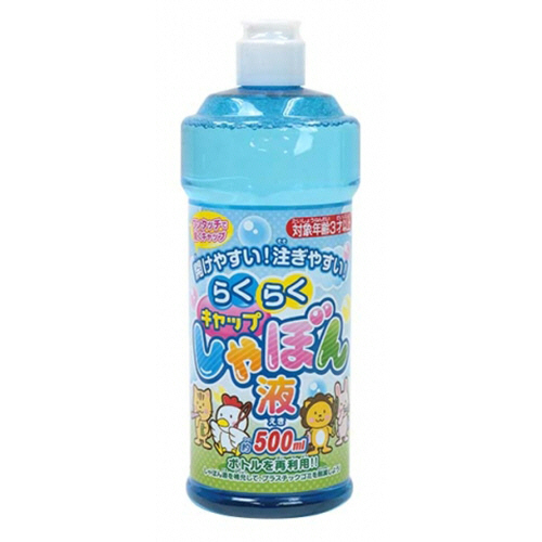 楽々ｷｬｯﾌﾟしゃぼん液 500ml 1本画像