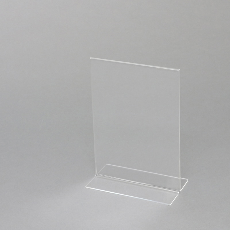 アクリルサインホルダー　Ｔ字両面　Ａ５　縦画像