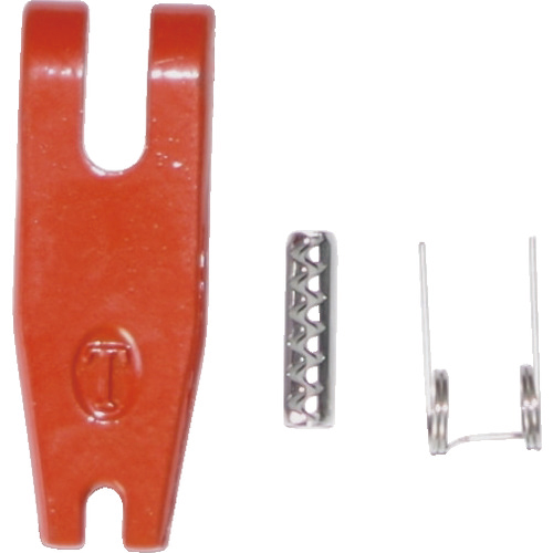 eﾌｯｸ用外れ止め金具ｾｯﾄ 0.63t 1組画像