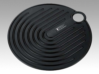 鍋敷 シリコンマット 0002-598 黒画像