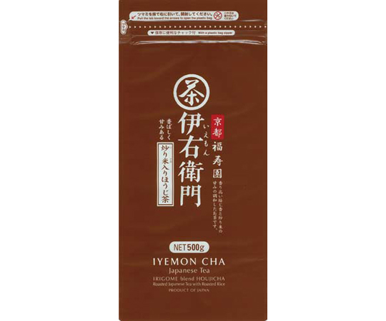 伊右衛門　炒り米入りほうじ茶　500g画像