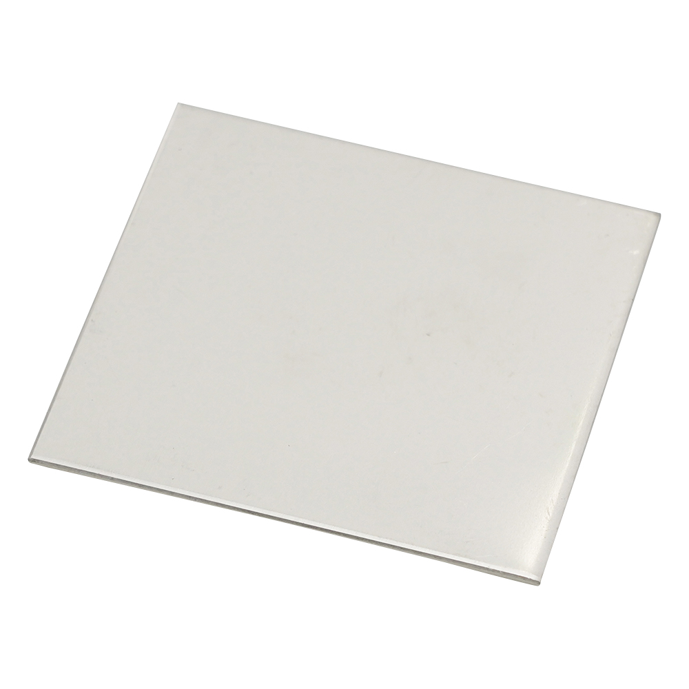 ステンレス板　シャーリング切断　50×50×t1mm画像