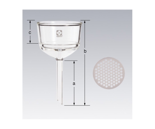 ブフナーロート　分離形　PTFE目皿板付　90mL画像