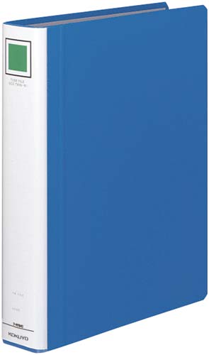 チューブＦエコツインＲ青Ａ４縦背幅５５ｍｍ４－９冊