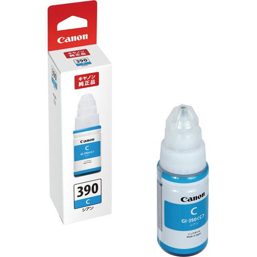 純正インクボトル　ＧＩ－３９０Ｃ　シアン画像