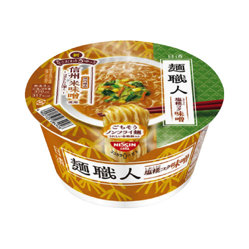 日清麺職人　味噌　１２個入画像