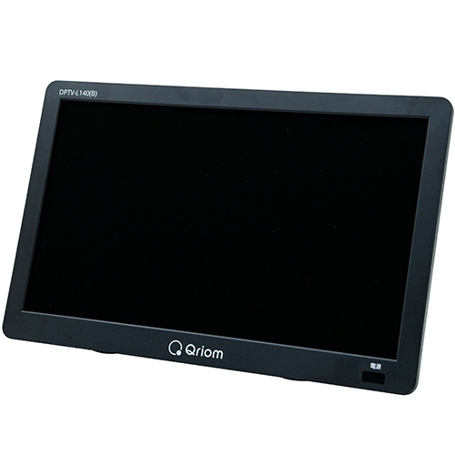 Qriom 14型ﾎﾟｰﾀﾌﾞﾙTV ﾌﾞﾗｯｸ 1台画像