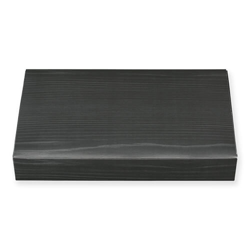 エフピコチューパ 仕出し弁当容器 紙ボックス一体型 90-60 黒木目 50枚画像