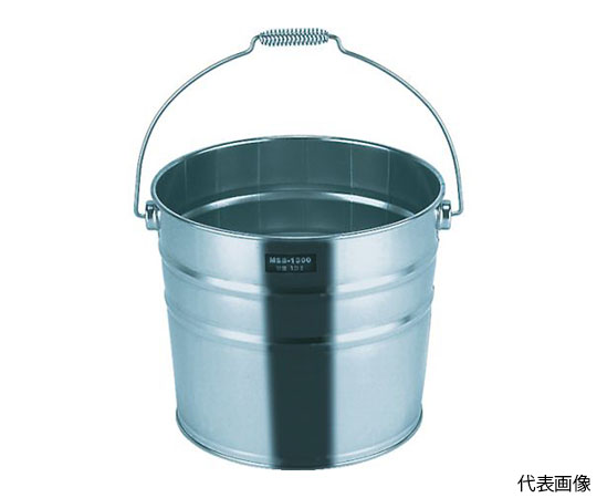 ステンレスバケツ　18L　300ΦXH345　取手付