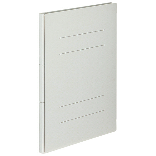 背幅伸縮ﾌﾗｯﾄﾌｧｲﾙ(ｴｺﾉﾐｰ)A4ﾀﾃ 約800枚収容 背幅18-98mmｸﾞﾚｰ 1冊画像