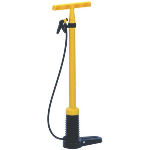 ダイヤポンプ空気入れ減圧タンク付き　イエロー画像