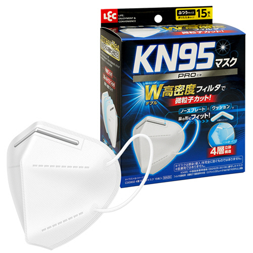 4層KN95マスク　1箱(15枚)画像