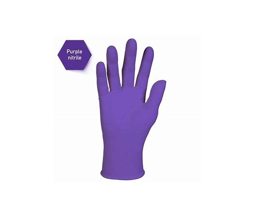 キムテック パープルニトリルグローブ S 100枚