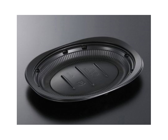 惣菜容器 CT街デリ ランチD24 BK 身 450枚画像