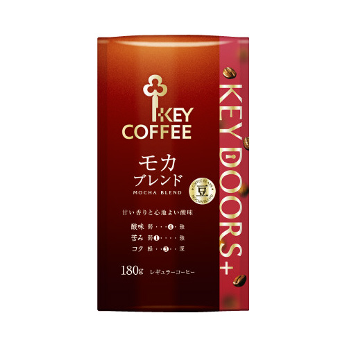 ＫＥＹＤＯＯＲＳ＋モカブレンド豆ＬＰ１８０ｇ×３画像