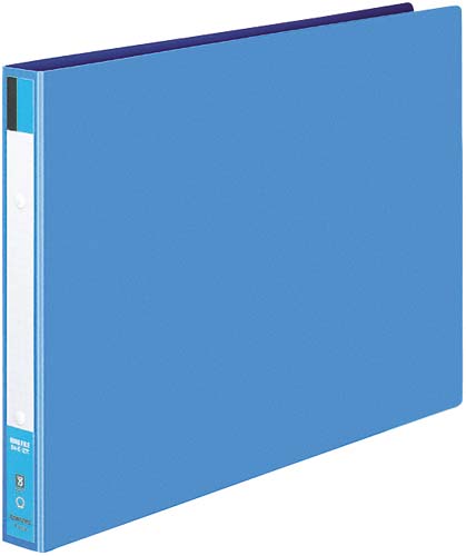 リングファイルボード表紙青Ｂ４横背幅３０ｍｍ１０冊