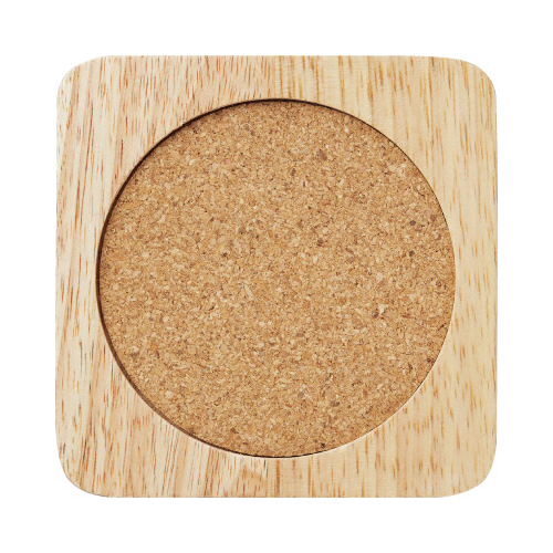 ウッドコースター角型　１０枚入