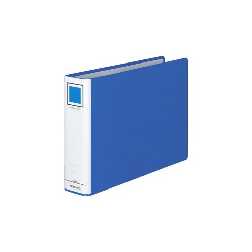 チューブファイル＜エコ＞青Ａ４横背幅６５ｍｍ画像