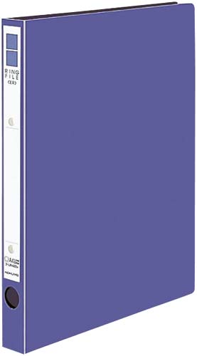 リングファイル＜ＥＲ＞紫Ａ４縦背幅２９ｍｍ　５冊画像