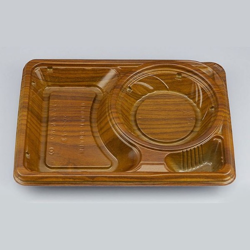 シーピー化成 弁当容器 CBFNランチ12 栓木 本体画像