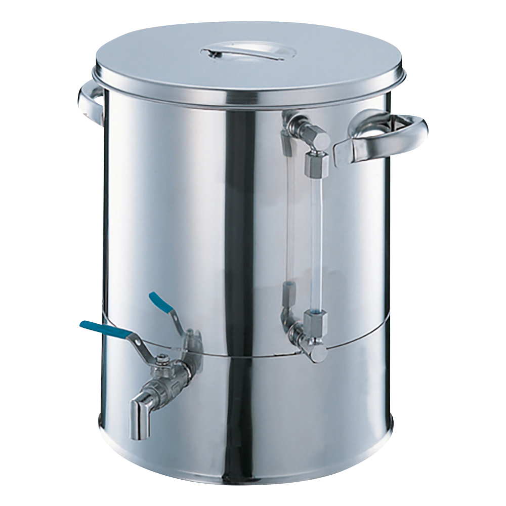 ボールバルブ付タンク(液面計付き)　25L画像