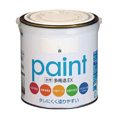 水性多用途EX　0.7L　白　1缶画像