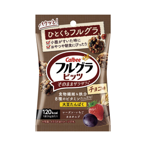 カルビーフルグラビッツチョコ２６ｇ×３２個画像