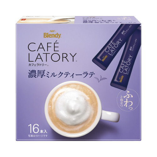 カフェラトリー　濃厚ミルクティーラテ１６本×３