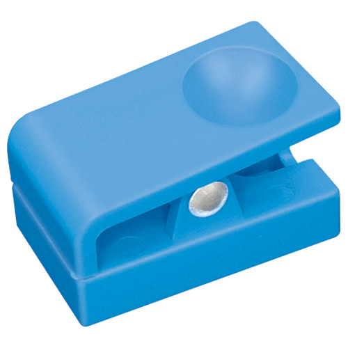 ﾌﾟﾗﾏｸﾞﾈｯﾄｸﾘｯﾌﾟ 小 青 1個画像