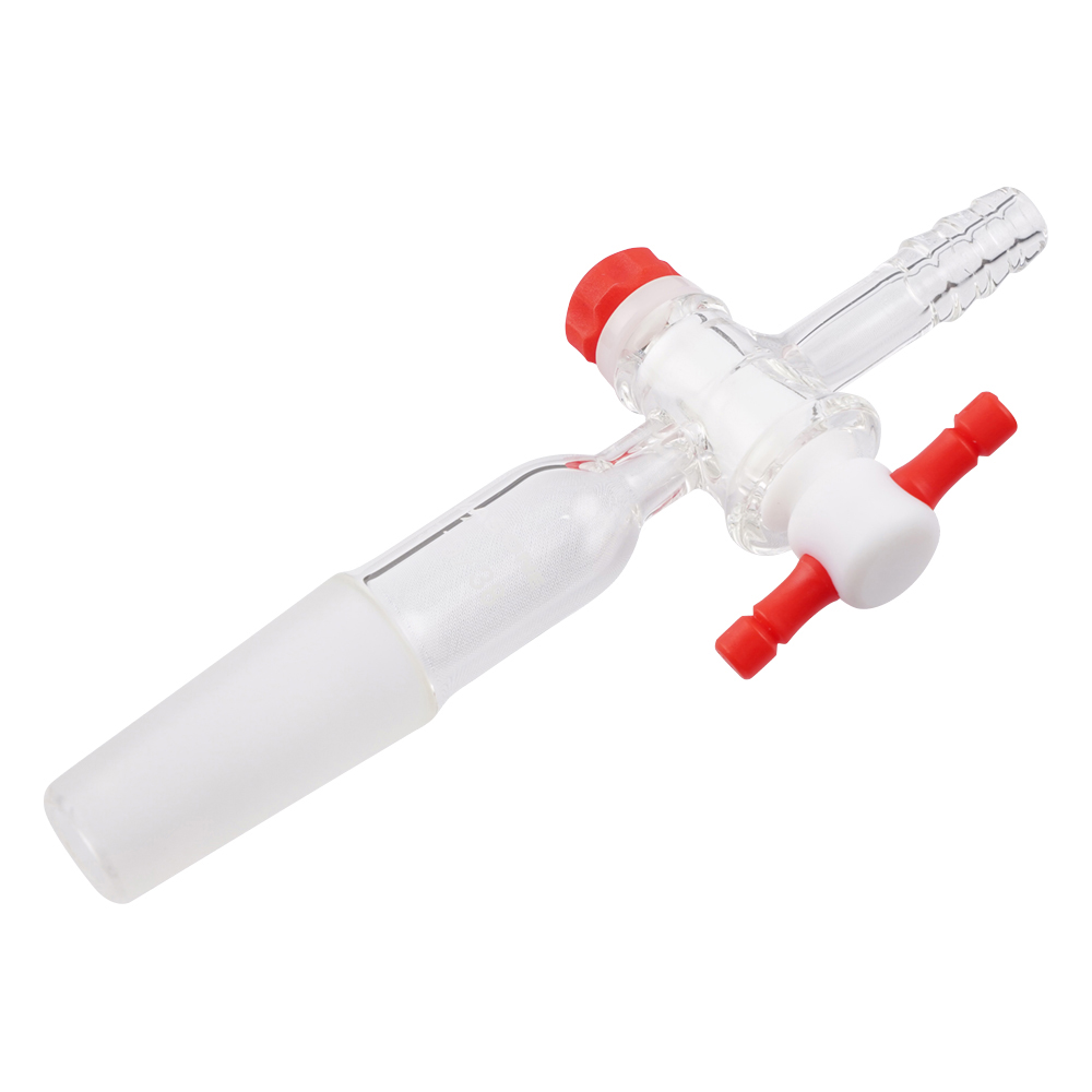 排気管　直管　PTFEコック画像