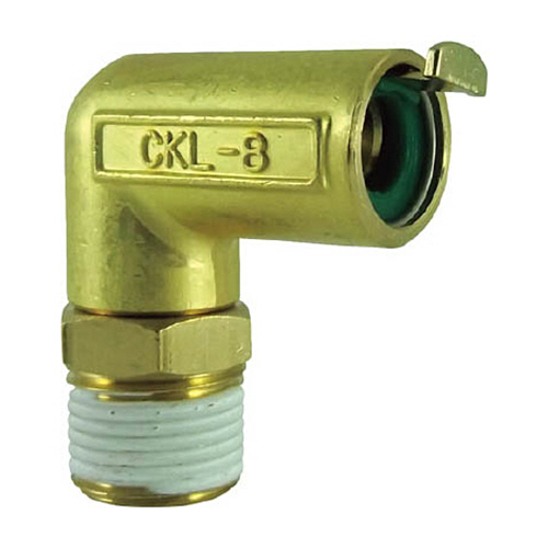 ﾀｯﾁｺﾈｸﾀｰｴﾙﾎﾞｺﾈｸﾀｰ(金属) R3/8 外径8mm 1個画像