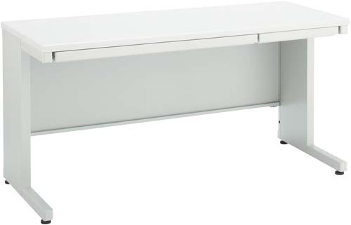 インベント平机奥行６００幅１４００ホワイト脚ＷＨ画像