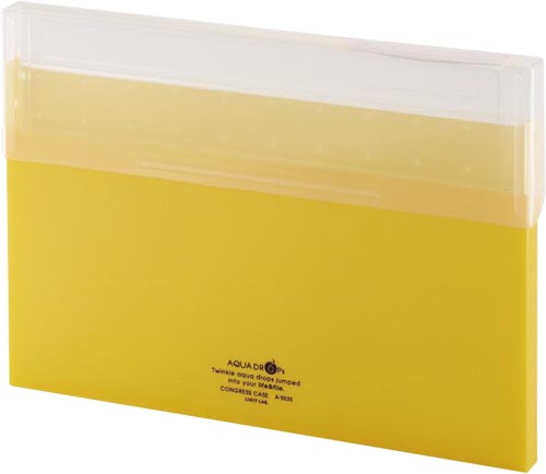 コングレスケース薄型　黄画像