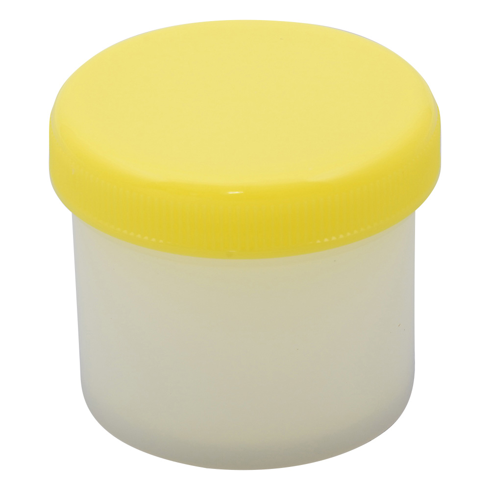 増量丸底プラツボ　未滅菌　36mL　黄　50個入