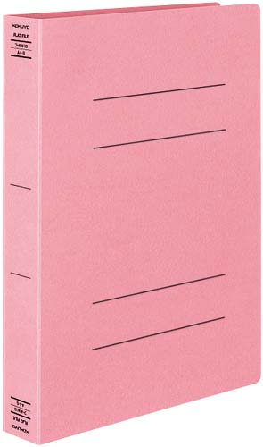 フラットファイルＸスーパーワイド　Ａ４縦桃３０冊画像