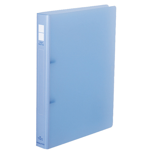 ﾎﾟｯﾌﾟﾘﾝｸﾞﾌｧｲﾙ B5ﾀﾃ 2穴 150枚収容 背幅31mm 青 1ｾｯﾄ(10冊)画像
