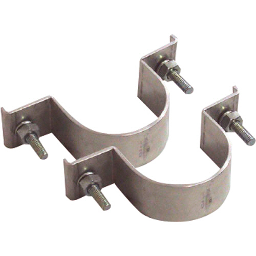 標識取付ﾊﾞﾝﾄﾞ平ﾘﾌﾞ用2ｹ組 ｱﾙﾐ 60.5Ф用 1ｾｯﾄ画像